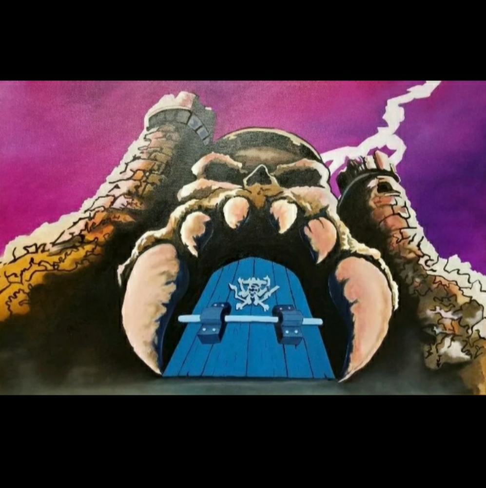 Castle greyskull painting HE MAN